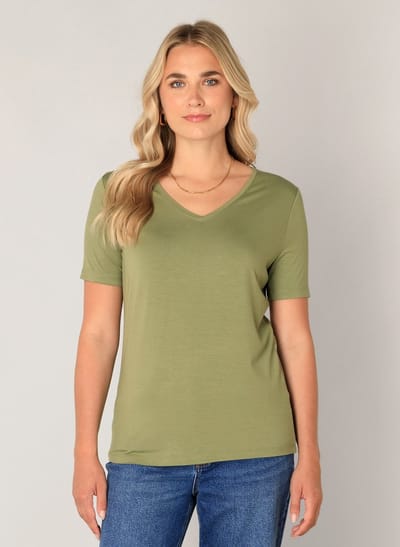 BASE LEVEL Yanic Jersey Shirt - Green - maat 40