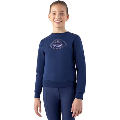 Ronde hals t-shirt voor meisjes Equiline Cedril