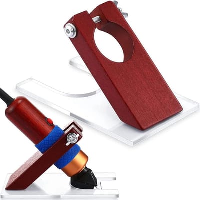 Scheren gids - Tapijt trimmer - Tapijt trimmen - Uniform oppervlak - 17 x 10 x 3 cm - Wijnrood