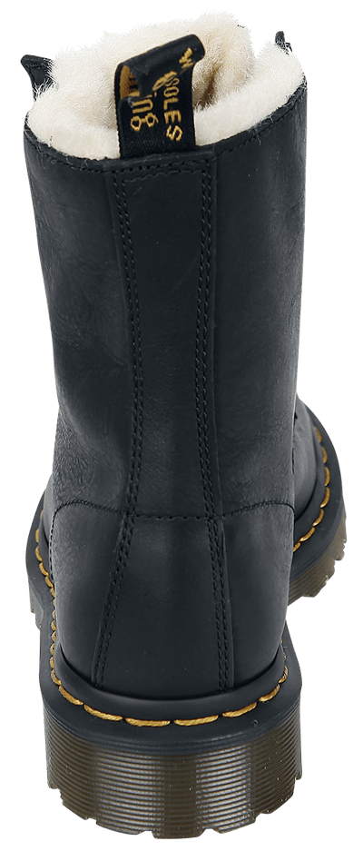 Dr. Martens - Rockabilly Winterlaarzen - 1460 Serena Fur Lined - EU36 tot EU40 - voor Vrouwen - zwart