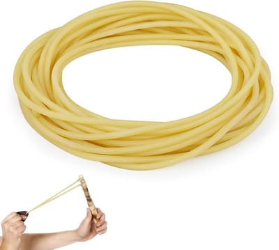 Elastische Rubber Tube van Natuurlatex voor Slingshot, Yoga Oefeningen en Trektraining - 10 Meter lang