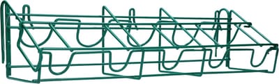 Excellent Lammerflesrek - Flessenrek voor 5 flessen - Kunststof coating - Inhoud 500 ml - Groen