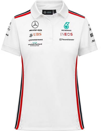 Mercedes AMG Petronas F1 2023 Women's Team Polo Shirt