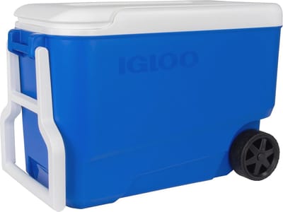 Koelbox op Wielen - 36 Liter, Perfect voor Kamperen en Barbecues