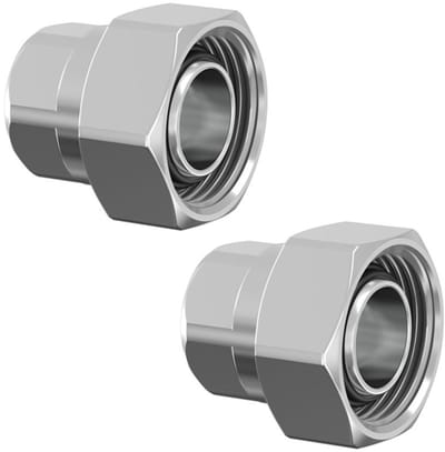 Flamco aansluitset G5 2 st. Rp3/8 x G3/4i Eurok. MS vern., F10369