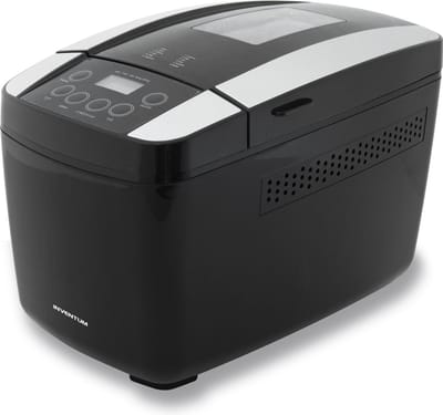 Inventum BM125 - Broodbakmachine - Brood 900/1200 gram - 1 groot/1 dubbel bakblik - 12 programma's - Glutenvrij - PFAS vrij - Timer - 700 watt - Zwart/RVS