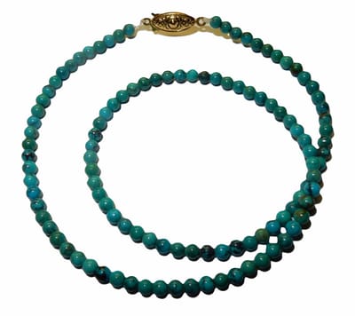 AAA Natuurlijke Turkoois Collier