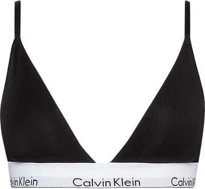 Calvin Klein Modern Gravity Beha Met Verwijderbare Vulling Driehoekige Cups Dames Ondergoed Space-Black QF5650-001 L black