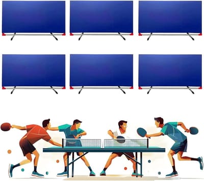 Tafeltennis Barrière Set - Ping Pong Afscheiding - Bal Vangen - Snelle Montage - 140 cm x 75 cm - Zwart