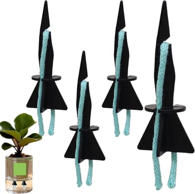 Zelfbewateringsstaven - Automatische plantenvoeding - Plantenverzorging thuis - Herbruikbaar en duurzaam - 4 stuks - Groen
