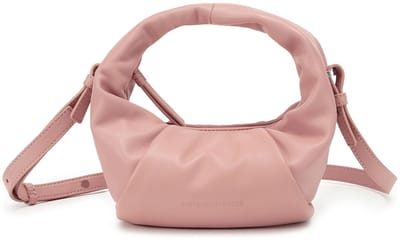 LES VISIONNAIRES Greta Mini Essential Handtas Leder 23 cm - Dames - rose quartz