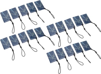 Intelligente Kaarten - Toegangsfob - Slimme Deuren - Waterdicht Schokbestendig - 50x30mm - Blauw
