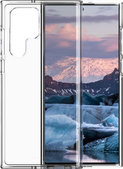dbramante1928 Hoesje Geschikt voor Samsung Galaxy S22 Ultra - dbramante1928 Iceland Pro - Transparant