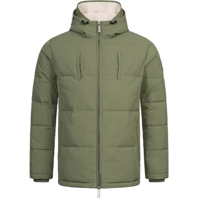 Alessandro Salvarini Heren Winter Gewatteerde Jas AS-457 – 2in1 Met Uitneembare Teddyfleece & Dubbele Capuchon