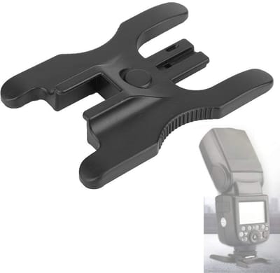 Dailygoody - Flash Schoen Houder - Dubbele Warme Schoenen - Lichtgewicht en Duurzaam - Flashlamp Houder - Accessoire voor Flitslampen - Geschikt