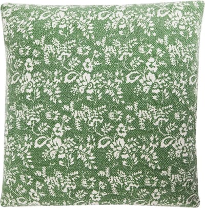 Flower Garden Peppermint Groen Kussen | 60 X 60 | Sierkussen Voor Woonkamer Of Slaapkamer