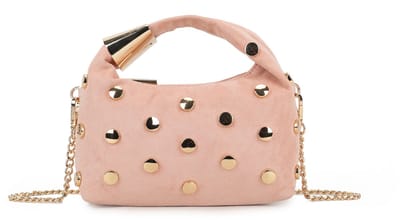 Giuliano kunstlederen suede schoudertas Iskra - Dames - Roze