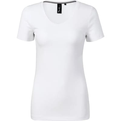 Dames-T-shirt met V-hals Malfini Premium Action 701