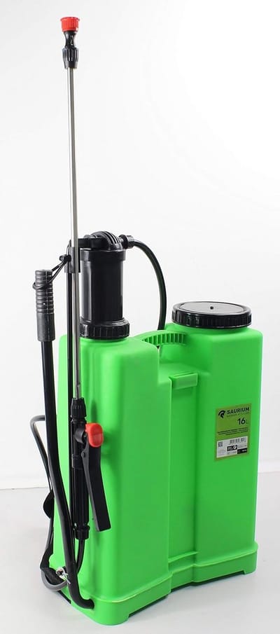 Druksproeier - Rugsproeier - Planten Besproeien - 16 Liter Capaciteit - 115 cm Lange Speer