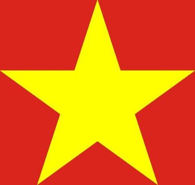 Vlag Vietnam 50x75cm