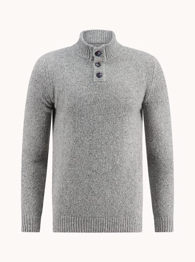 A Fish Named Fred Jumper knitted Dark Grey (32.504.702)