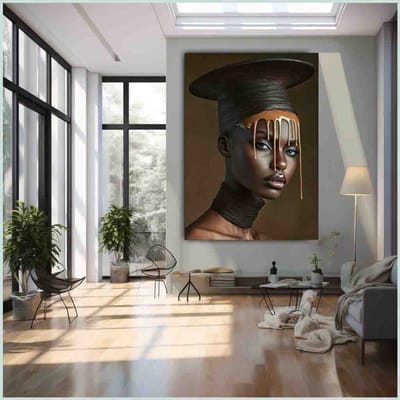 Picturetopicture - Canvas - 50x70 - Portret - Wanddecoratie - Uniek - Exclusief