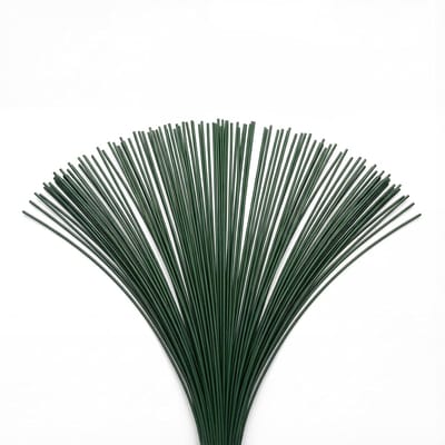 Bloemistendraad Set - Knutseldraad Flexibel - Bloemstukken Maken - Hoogwaardig Groen Ijzer - 100 Stuks 30cm - Groen