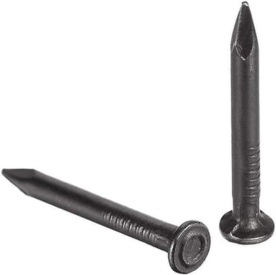 Cementnagels - Betonnagels Spijkers - Bevestigen in Beton - Versterkte Doorboorcapaciteit - 25 mm 150 stuks - Zwart