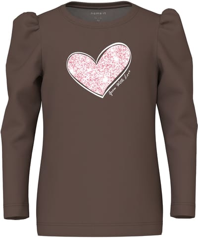 NAME IT - NMFKATELIN LS TOP PB - Meisjes - Lange mouwen shirts