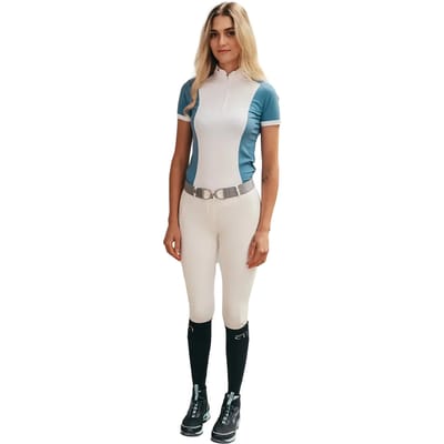 Dames wedstrijdbroek met volledige grip Cieli Equestrian Berlin Performance