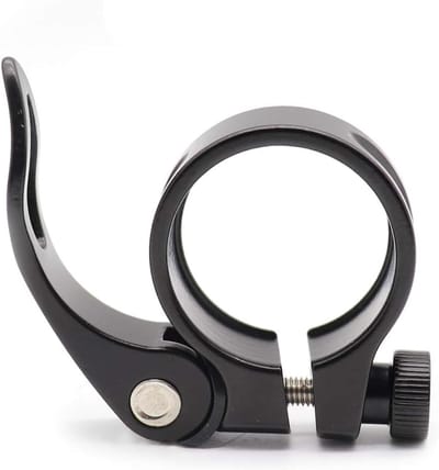 Verstelbare Zadelpenklem Aluminium - Universele Fiets Zadelpen Klemming voor 27,2 mm en 31,6 mm