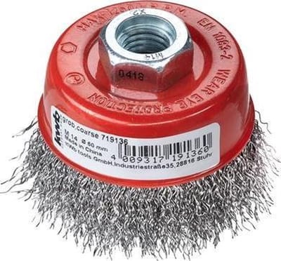 kwb AGGRESSO-FLEX ® potborstels, gegolfde HSS-staaldraad voor gebruik met haakse slijpers 719136 1 stuk(s)