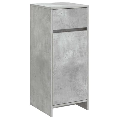 vidaXL - Badkamerkast - Betongrijs - 35 - x - 36,5 - x - 85 - cm - Bewerkt - hout
