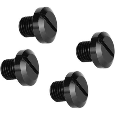 4 stuks Motor Achteruitkijkspiegel Schroefdoppen Gatstoppers M10x1.25 CNC Aluminium Vervanging voor black