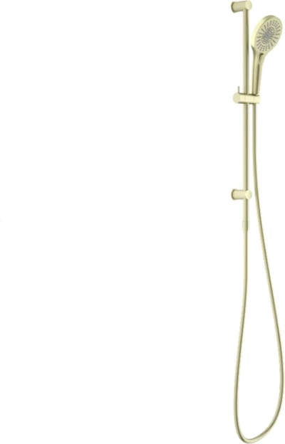 Handdouche met Glijstang – Geborsteld Champagne Goud PVD | 3 standen & luxe diamantkarteling