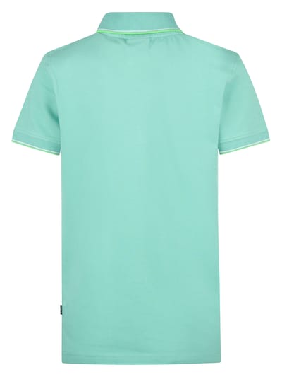 Petrol Industries - Jongens Klassieke Polo Castaway - Groen - Maat 116