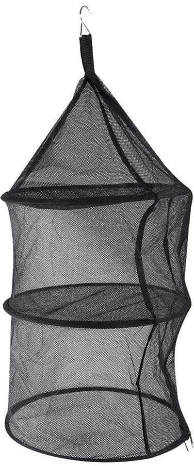 Cosensi - Camping Dry Net - Opvouwbaar - Bescherming tegen insecten - Zwart - Voedselopslag - Ideaal voor buitengebruik - 3-laags mesh ontwerp