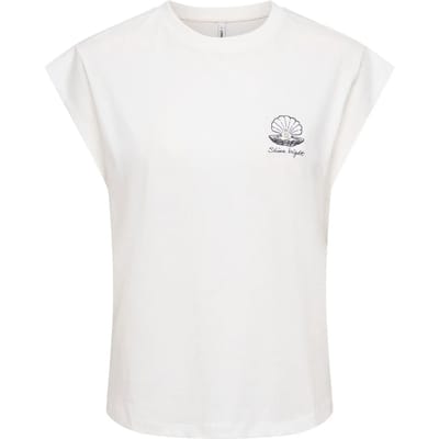 regular fit T-shirt van puur katoen model 'SHELINA'