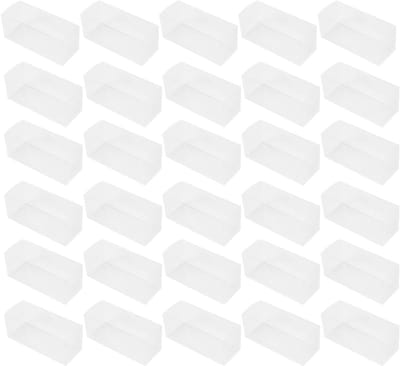Zeynomax - Transparante Plastic Dozen - 30 Stuks - Perfect voor Cadeaus en Feestjes - Opruimen en Organiseren - Duurzaam PVC - Ideaal voor Diverse G..