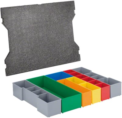 Bosch Professional Inzetbakken voor L-Boxx 102 13-delig - 1600A016N8