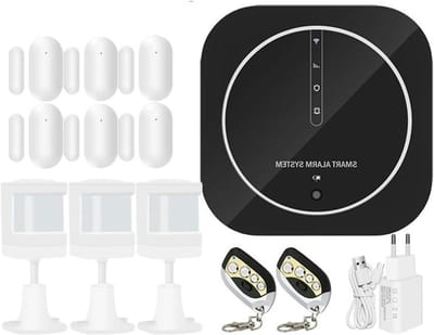 Wifi GSM Alarmsysteem - Smart Home Beveiliging - Huis Beveiligen - App Bediening - 10mm - D