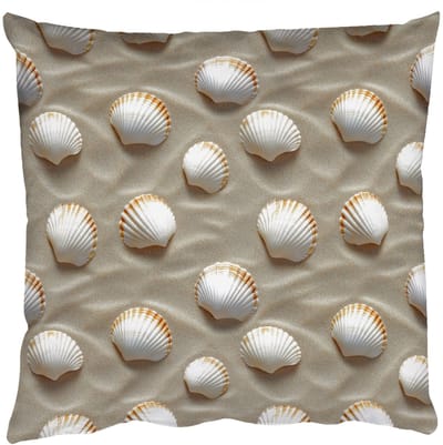 Sierkussens - Kussentjes Woonkamer - 50x50 cm - Schelpen - Zand - Maritiem