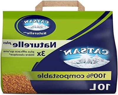 Kattenbakvulling Natuurlijk - Houtkorrels Composteerbaar - Geurcontrole Kattenbak - 3x Absorberend - 10 Liter - Natuurlijk