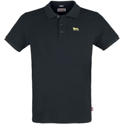 Lonsdale London Poloshirt - Whalton - S tot XXL - voor Mannen - zwart