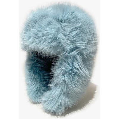 Imitatie Nertsfluweel Lei Feng Hoed voor Dames in de Winter Pluizig Noordelijk Skiën Koud Warm Oorbeschermingshoed Plus Fluweel Plus Dikke Hoed Adjustable gray