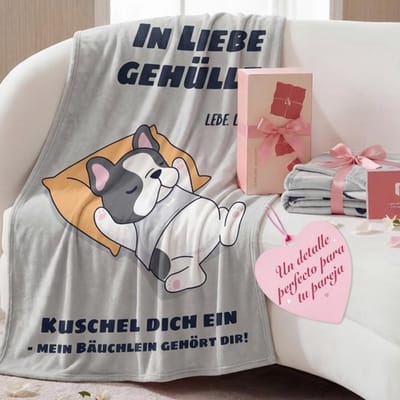 Allecto - Knuffeldeken - Cadeau voor volwassenen - Zacht en warm