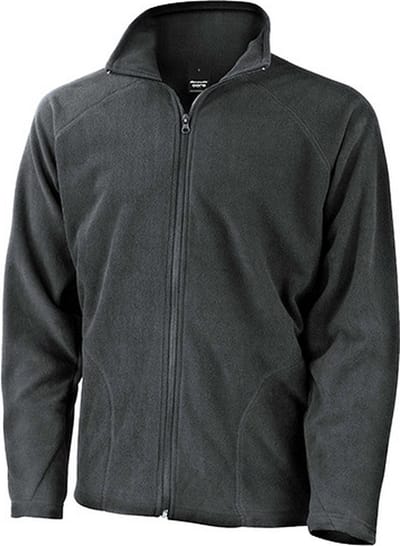 Grijs fleece vest Viggo voor heren 48