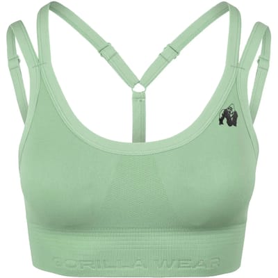 Gorilla Wear Whitney Seamless Sportbeha - Groen - XS/S