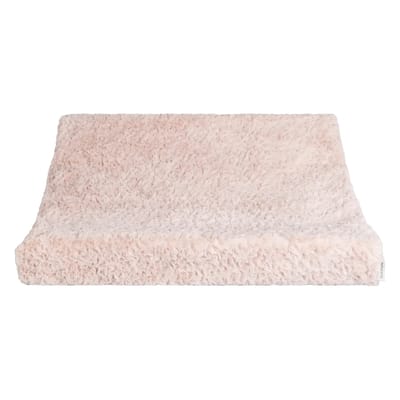 Baby's Only Aankleedkussenhoes Snow - Baby aankleedkussenhoes - Waskussenhoes - Overtrek verzorgingskussen baby - Extra zacht - Oud Roze - 45x70 cm