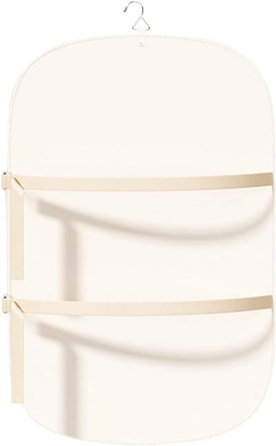 Kledingcompressieplank - Vouwplank Organizer - Kleding Opbergen - Ruimtebesparend Ontwerp - 295L x 22B x 3H cm - Beige
